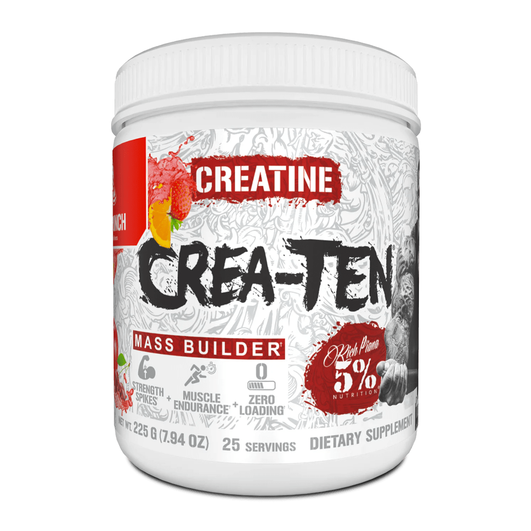 5% Nutrition - CREA-TEN Legendary Series 25 Servings - Fruit Punch | Stay Aktiv