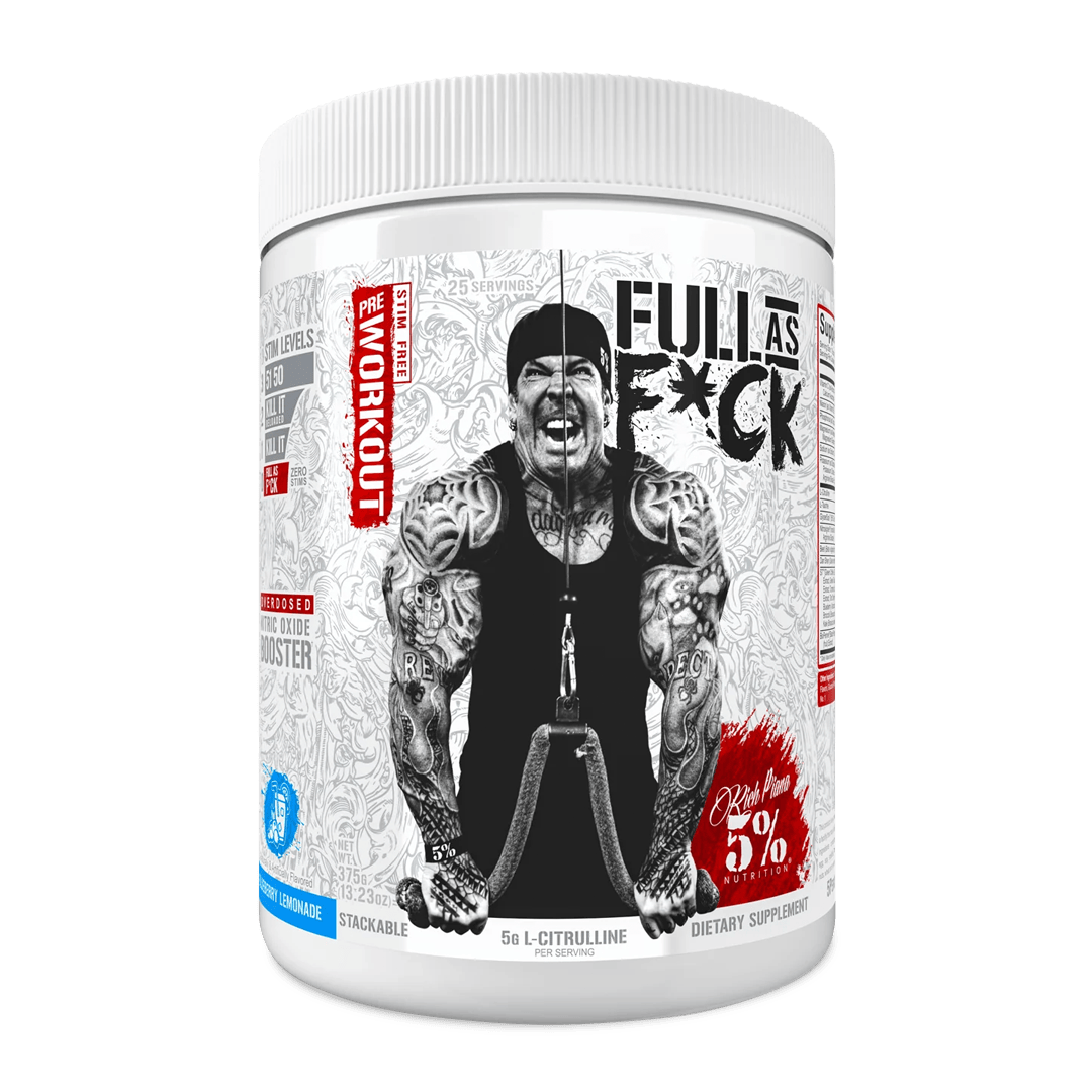 5% Nutrition - FULL AS F*CK Legendary Series 25 Servings Blueberry Lemonade | Stay Aktiv