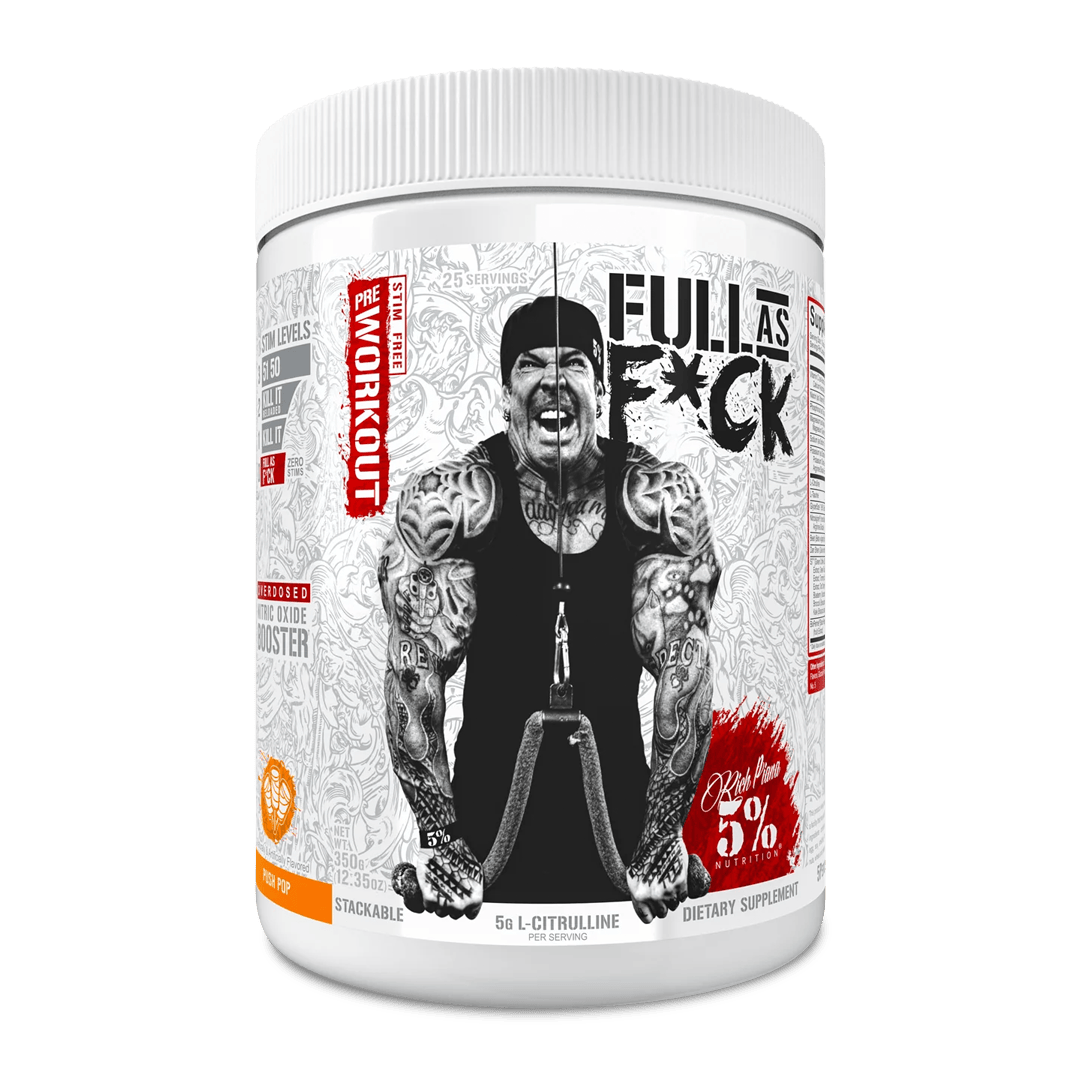 5% Nutrition - FULL AS F*CK Legendary Series 25 Servings Push Pop | Stay Aktiv