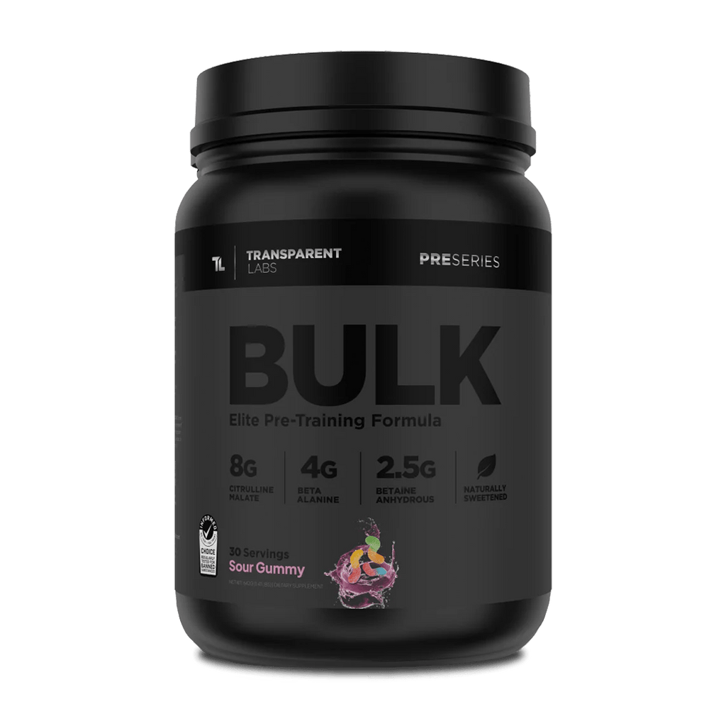 Transparent Labs - Bulk Black 30 Servings - Sour Gummy | Stay Aktiv