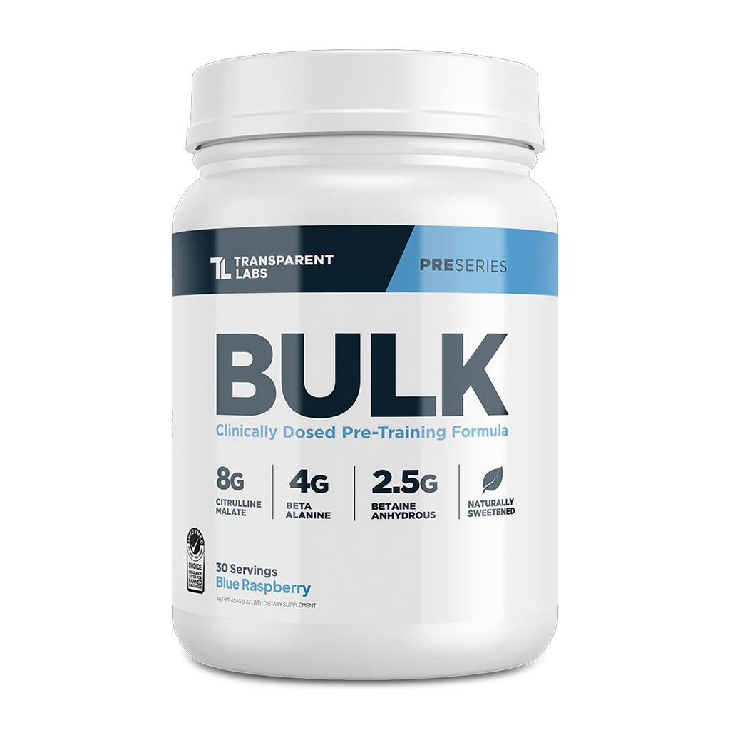 Transparent Labs - Bulk Pre-Workout 30 Servings - Strawberry Kiwi | Stay Aktiv