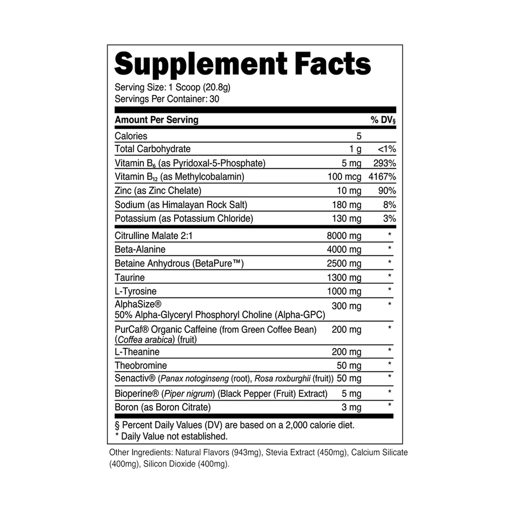 Transparent Labs - Bulk Pre-Workout | Stay Aktiv