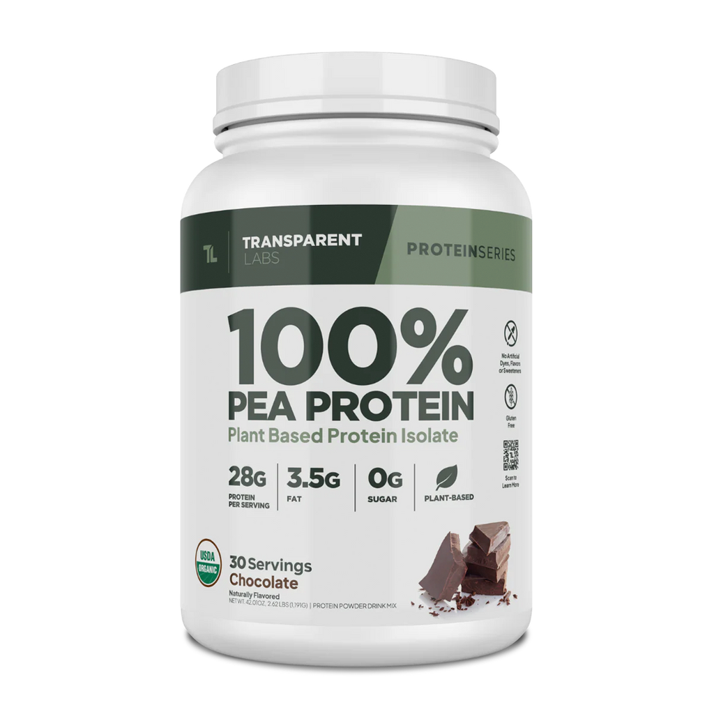Transparent Labs - 100% Pea Protein Powder 30 Servings - Chocolate | Stay Aktiv