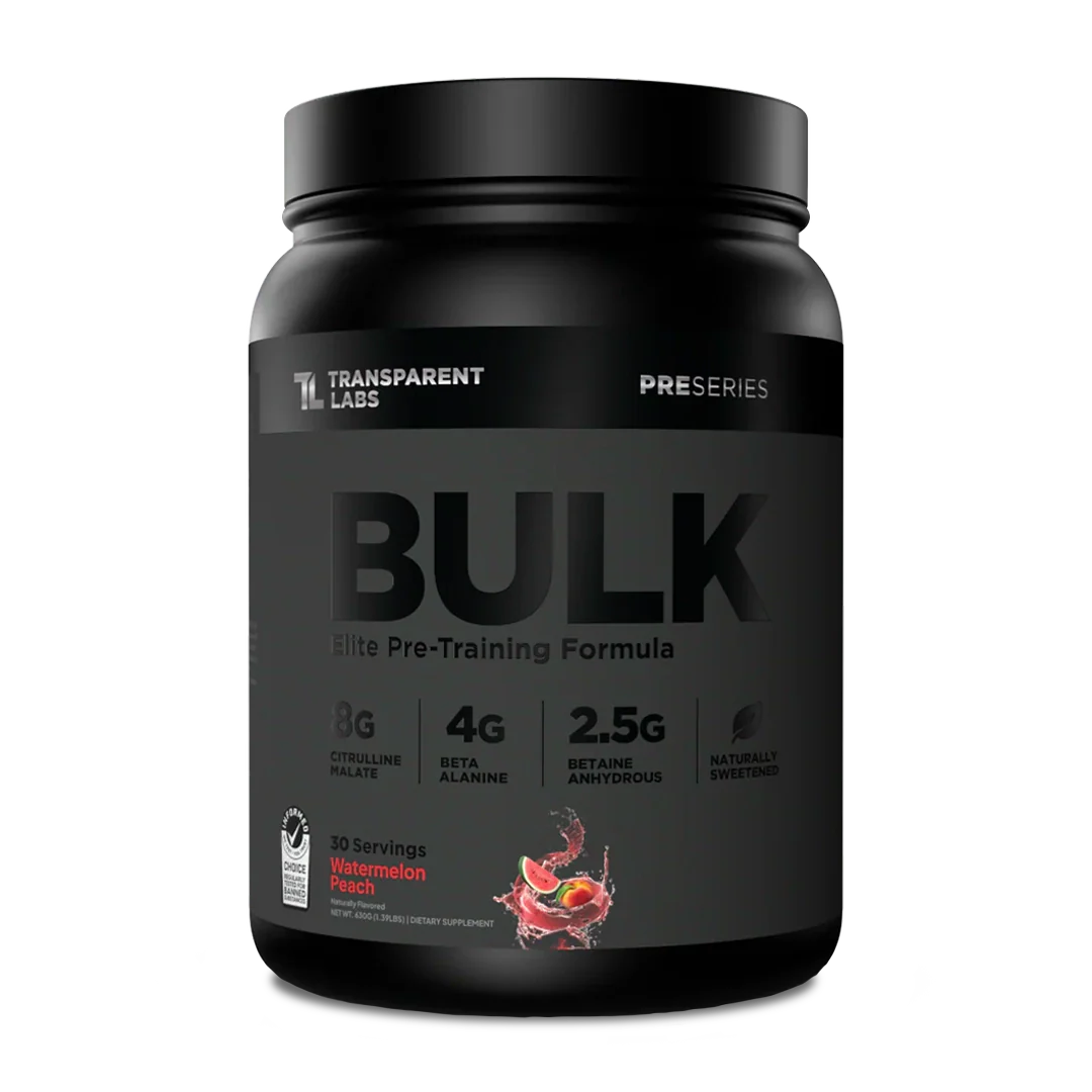 Transparent Labs - Bulk Black 30 Servings - Watermelon Peach | Stay Aktiv