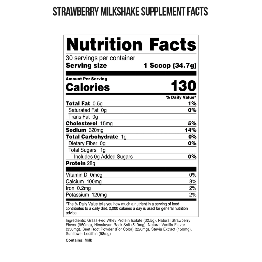 Transparent Labs - 100% Grass-Fed Whey Protein Isolate | Stay Aktiv