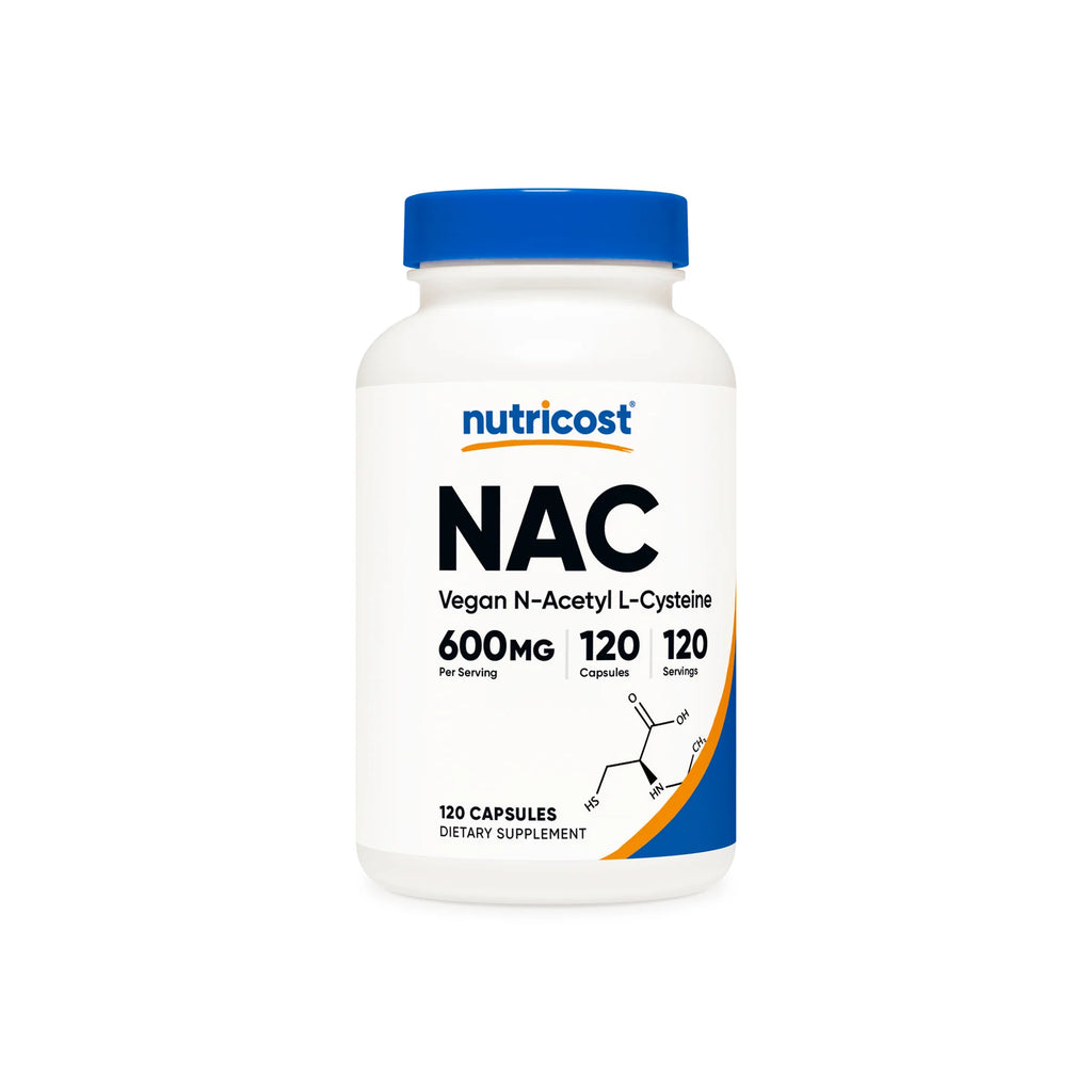 Nutricost N-Acetyl L-Cysteine (NAC) 120 Capsules 600MG