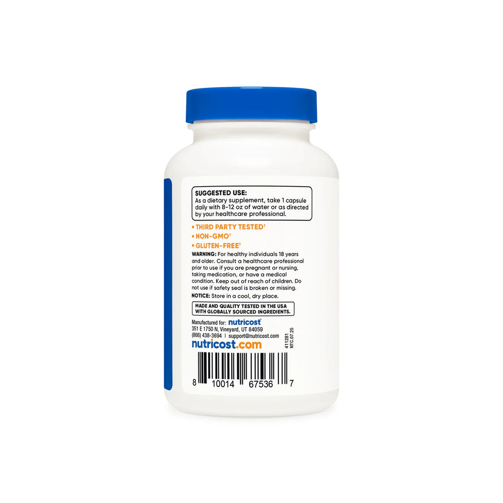 Nutricost N-Acetyl L-Cysteine (NAC) 120 Capsules 600MG