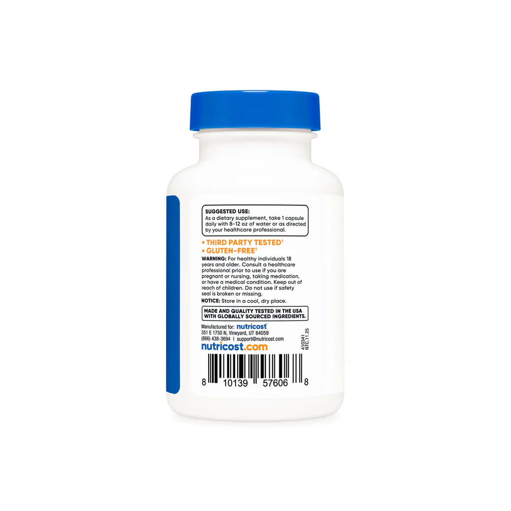 Nutricost Zinc Bisglycinate 120 capsules 50MG